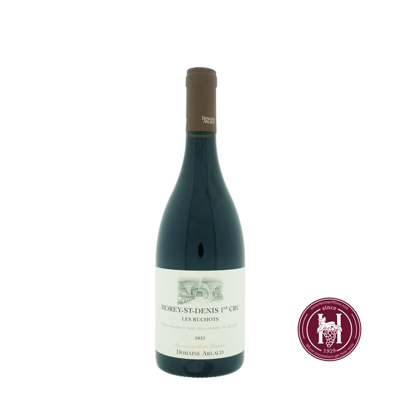 Morey Saint Denis 1er cru les Ruchots - Domaine Arlaud - 2021 - 0.75 L - Frankrijk - Bourgogne - Rood