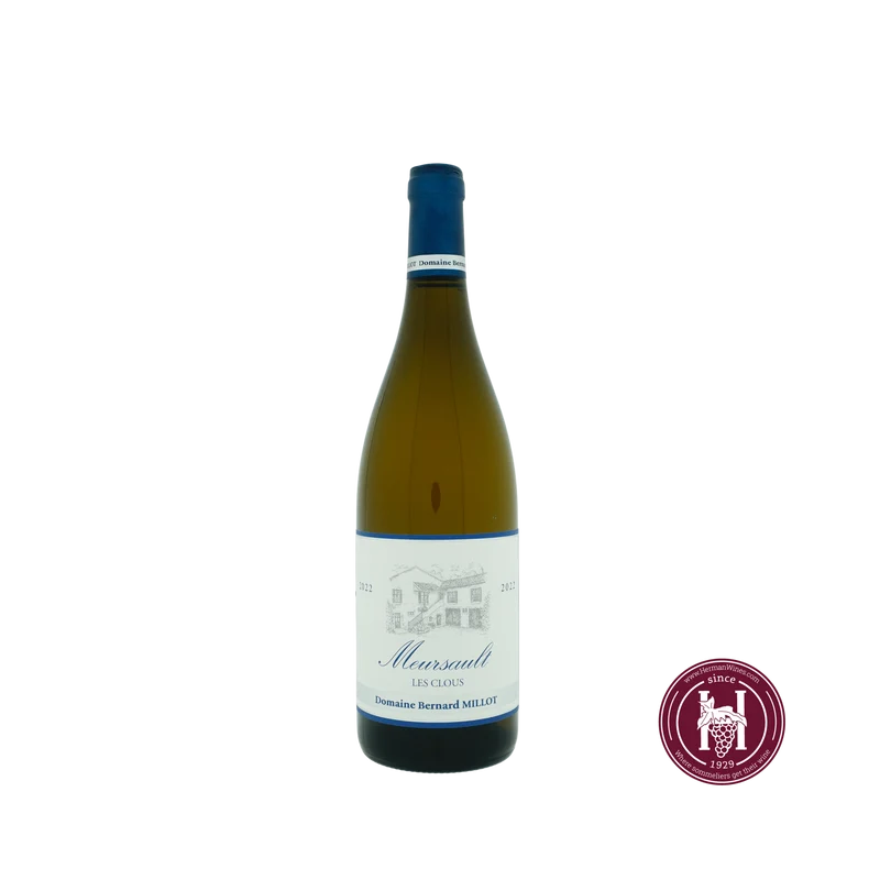 Meursault les Clous - Domaine Bernard Millot - 2022 - 0.75 L - Frankrijk - Bourgogne - Wit