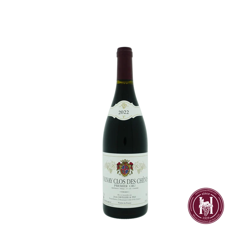 Volnay 1er cru Clos des Chenes - Domaine Jean Javillier & Fils - 2022 - 0.75 L - Frankrijk - Bourgogne - Rood