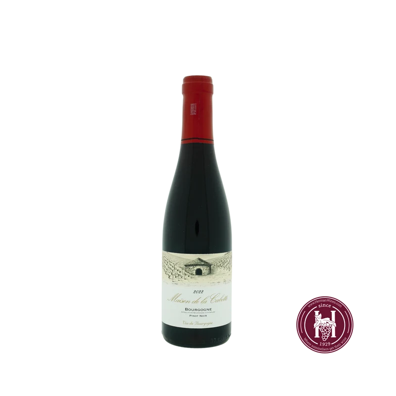 Bourgogne Pinot Noir - Maison de la Cabotte - 2022 - 0.375 L - Frankrijk - Bourgogne - Rood