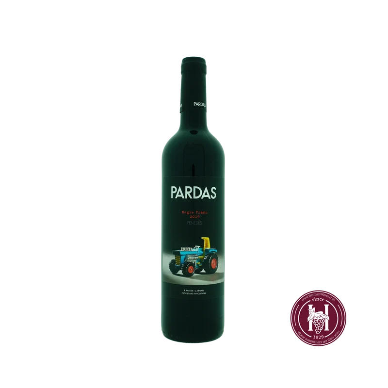 Negre Franc - Cellar Pardas - 2019 - 0.75 L - Spanje - Penedès - Rood