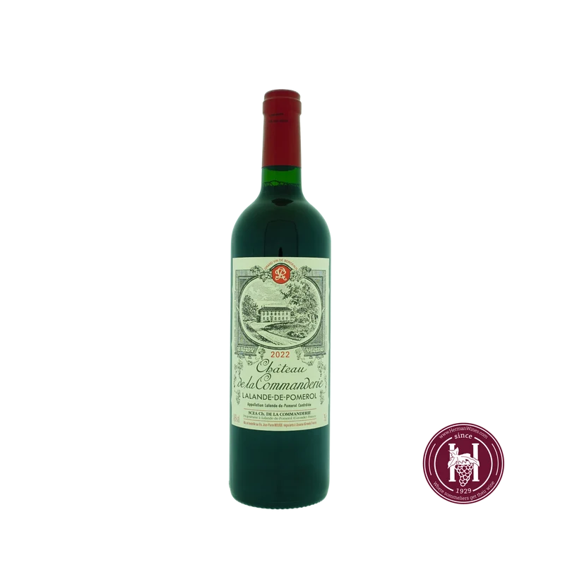 la Commanderie - Château La Commanderie - 2022 - 0.75 L - Frankrijk - Bordeaux - Rood