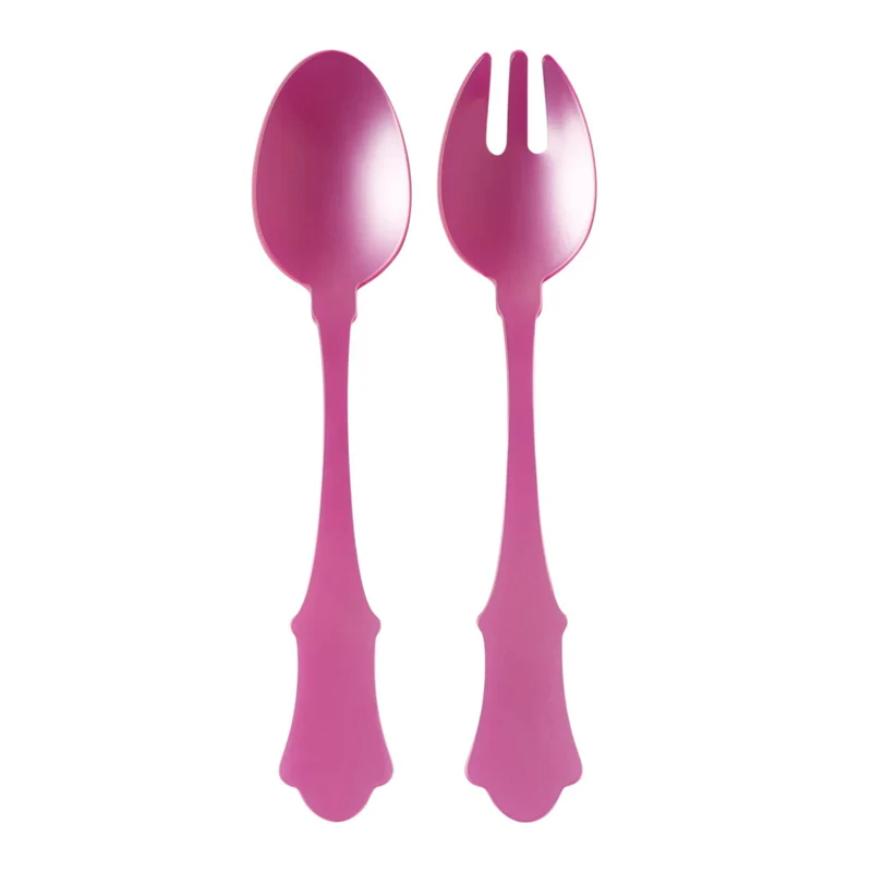 Saladebestek Honorine 2-delig Pink Candy