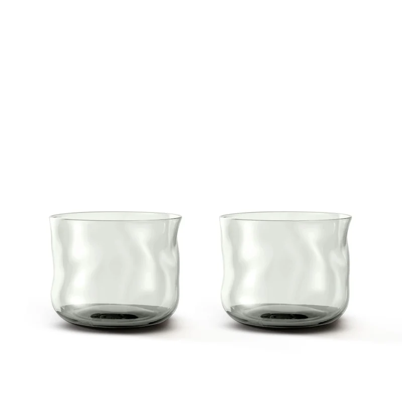 Waterglazen Swirl Mist (set van 2)