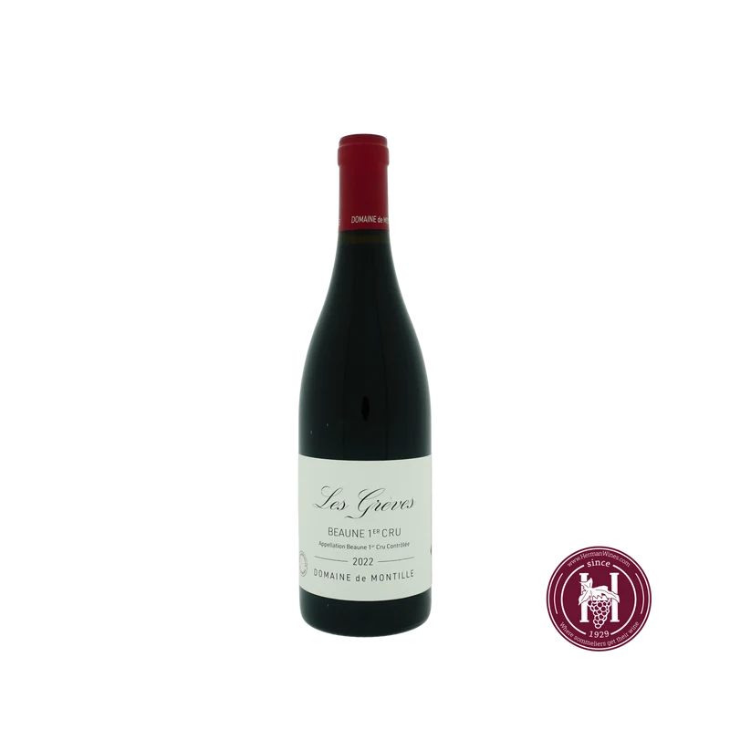 Beaune 1er cru les Greves - Domaine de Montille - 2022 - 0.75 L - Frankrijk - Bourgogne - Rood