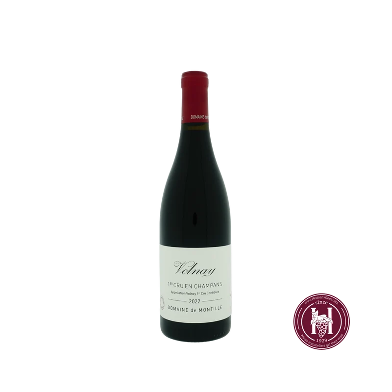 Volnay 1er cru les Champans - Domaine de Montille - 2022 - 0.75 L - Frankrijk - Bourgogne - Rood