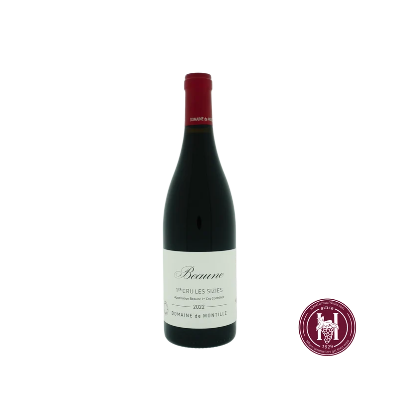 Beaune 1er cru les Sizies - Domaine de Montille - 2022 - 0.75 L - Frankrijk - Bourgogne - Rood