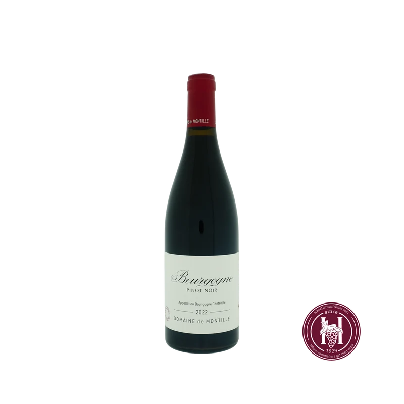 Bourgogne Pinot Noir - Domaine de Montille - 2022 - 0.75 L - Frankrijk - Bourgogne - Rood