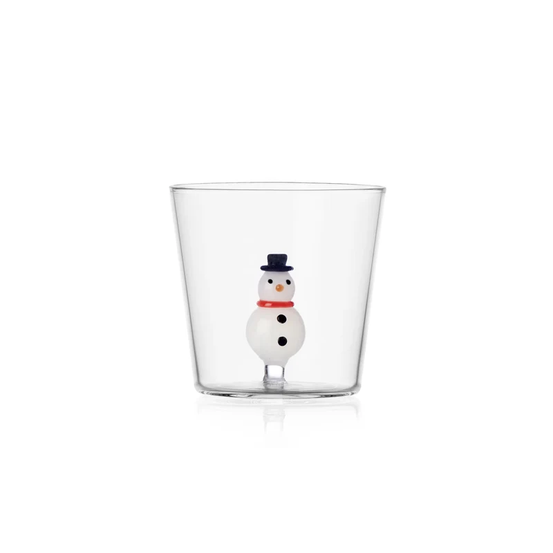Waterglas Snowman