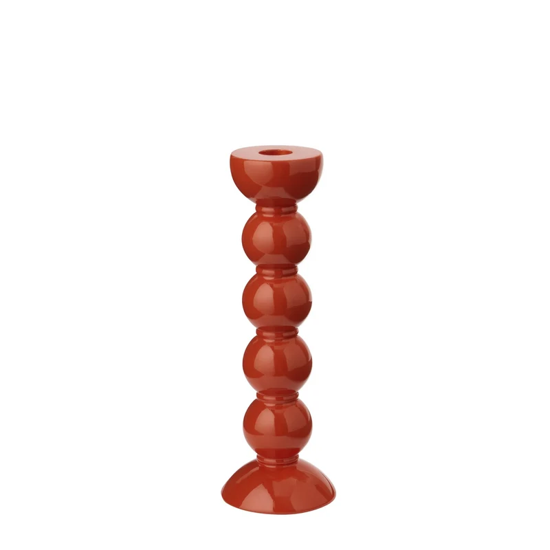 Kandelaar Bobbin Orange 24cm
