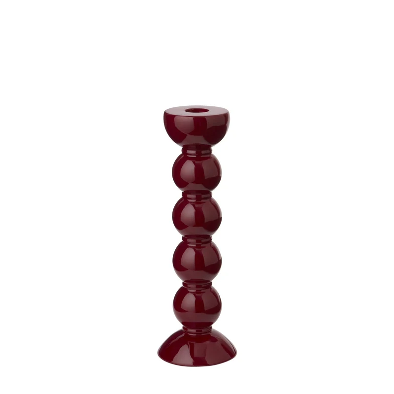 Kandelaar Bobbin Cherry 24cm