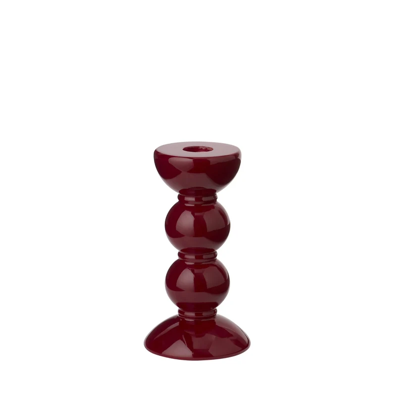 Kandelaar Bobbin Cherry 14cm