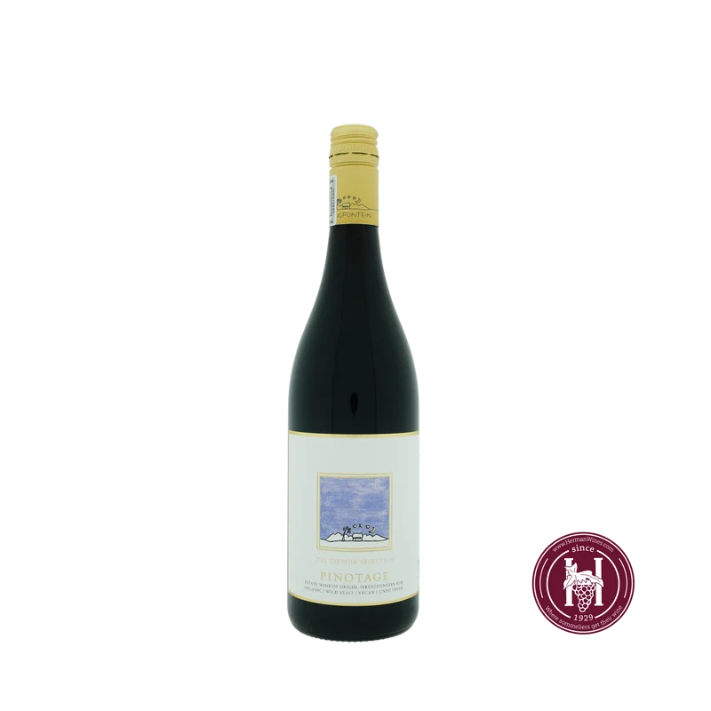 Terroir Selection Pinotage - Springfontein Wine Estate - 2021 - 0.75 L - Zuid-Afrika - Walker Bay - Rood