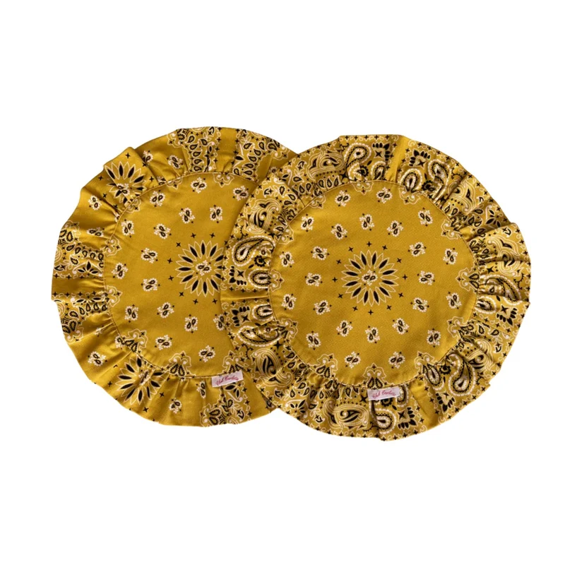 Darcy Placemat Mustard Paisley 40cm (set van 2)