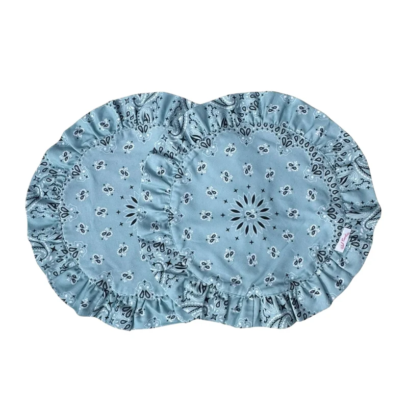 Darcy Placemat Blue Paisley 40cm (set van 2)