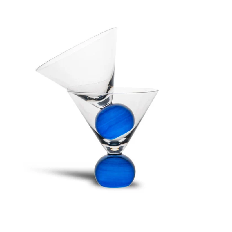 Waterglazen Spice Blue (set van 2)
