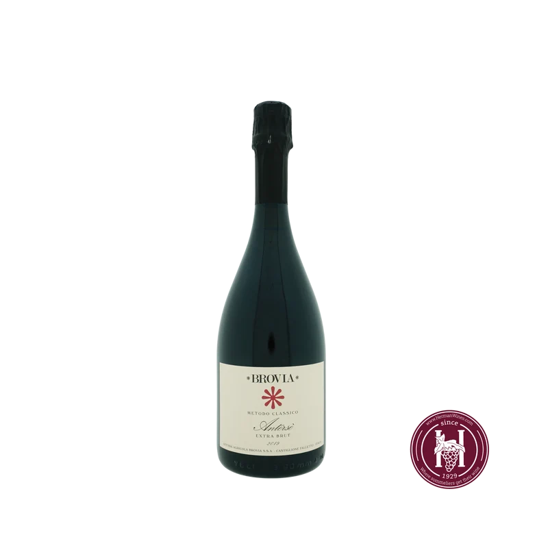Anterse Metodo Classico Extra Brut - Brovia - 2019 - 0.75 L - Italië - Piëmonte - Wit