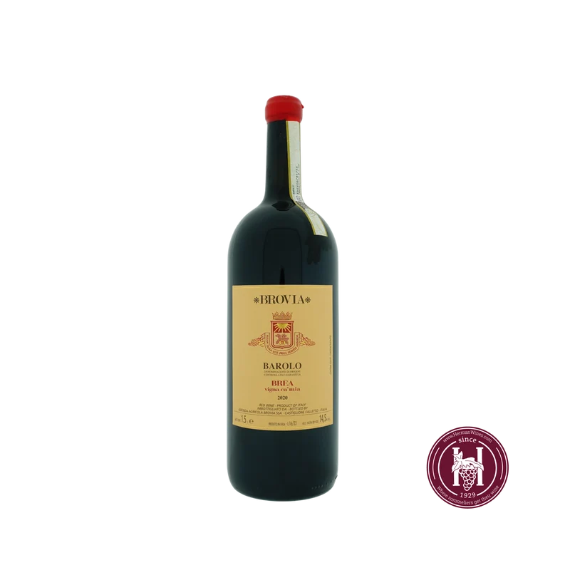 Barolo Brea vigna Ca'Mia - Brovia - 2020 - 1.5 L - Italië - Piëmonte - Rood