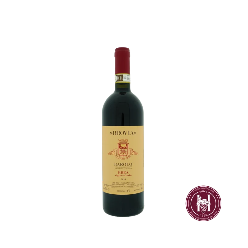 Barolo Brea vigna Ca'Mia - Brovia - 2020 - 0.75 L - Italië - Piëmonte - Rood