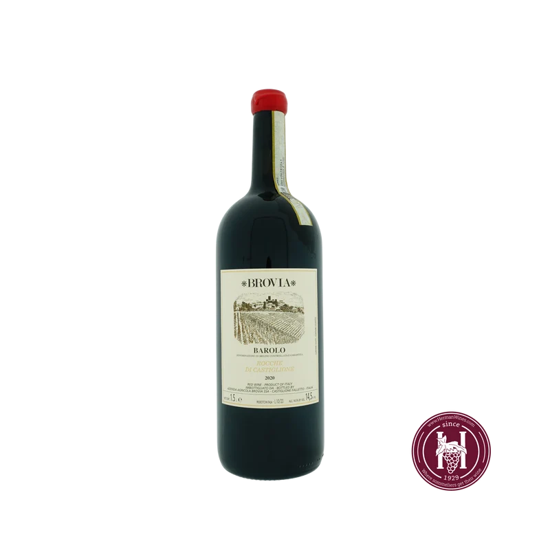 Barolo Rocche di Castiglione - Brovia - 2020 - 1.5 L - Italië - Piëmonte - Rood