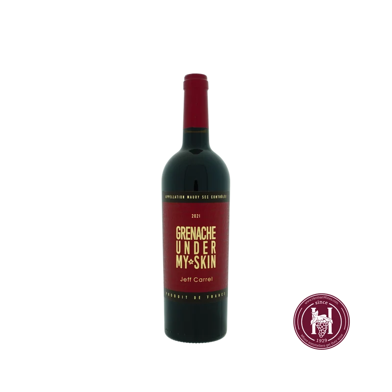 Grenache Under My Skin Maury - Jeff Carrel - 2021 - 0.75 L - Frankrijk - Languedoc-Roussillon - Rood