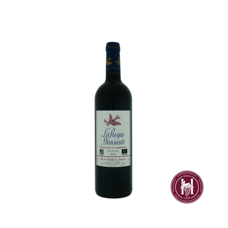 La Roque Dansante - Philippe Courrian - 2023 - 0.75 L - Frankrijk - Languedoc-Roussillon - Rood
