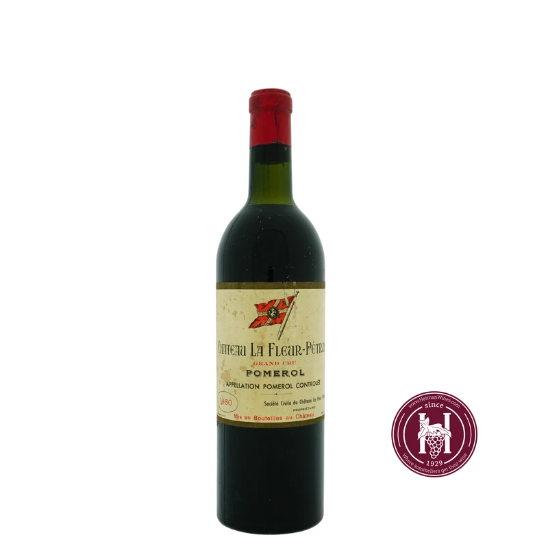 La Fleur Petrus bs+vts - Château La Fleur-Pétrus - 1960 - 0.75 L - Frankrijk - Bordeaux - Rood