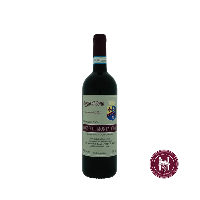 Rosso di Montalcino - Poggio di Sotto - 2021 - 0.75 L - Italië - Toscane - Rood