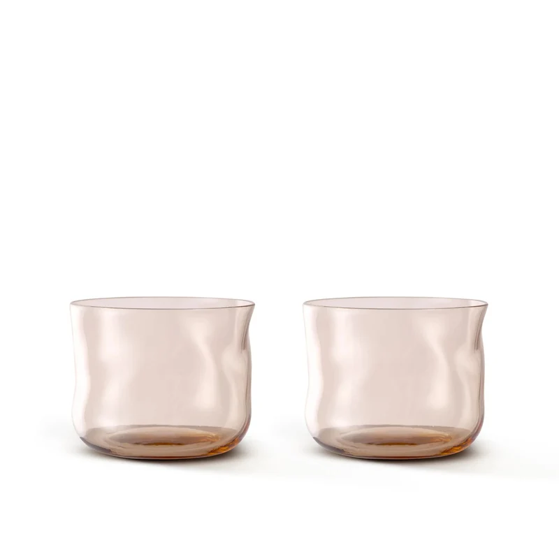 Waterglazen Swirl Glow (set van 2)