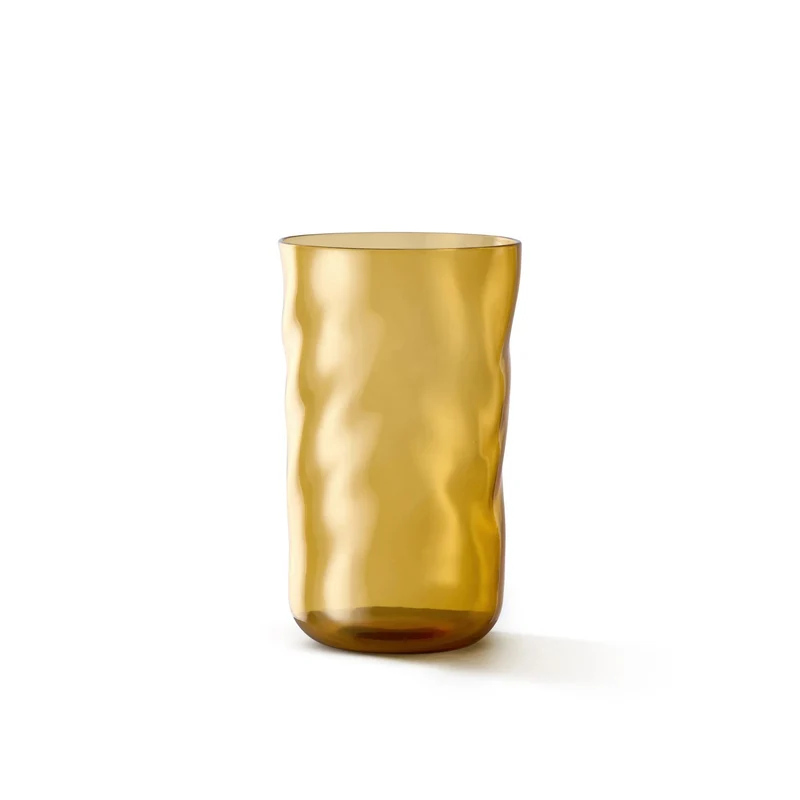 Longdrink waterglazen Swirl Dune (set van 2)