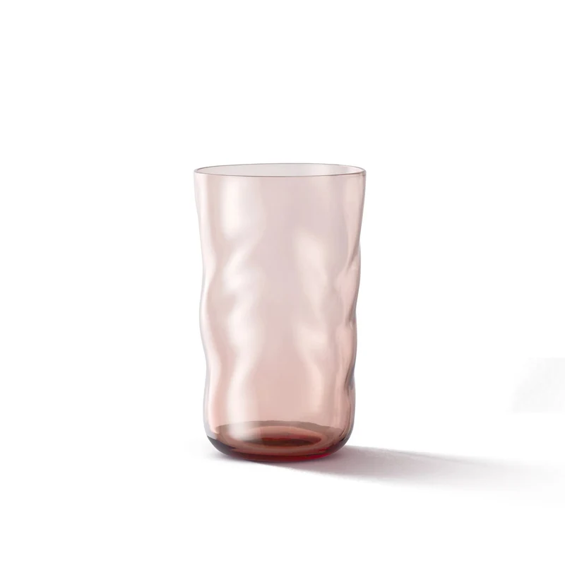 Longdrink waterglazen Swirl Silt (set van 2)
