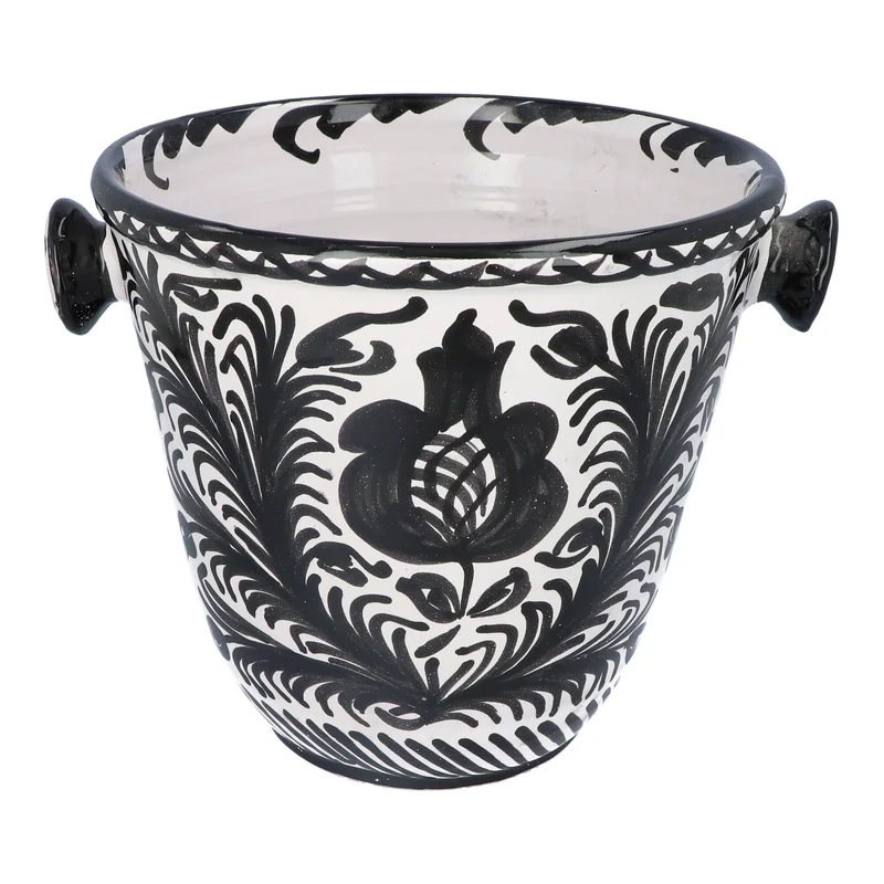 Champagnehouder Pomegranate zwart 21cm