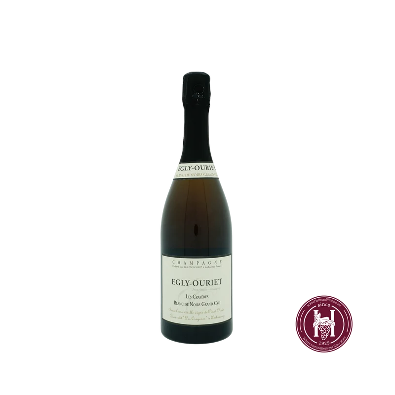 Champagne Crayeres Blanc Noirs VV Extra Brut 10-24 - Champagne Egly-Ouriet - non-vintage - 0.75 L - Frankrijk - Champagne - Wit