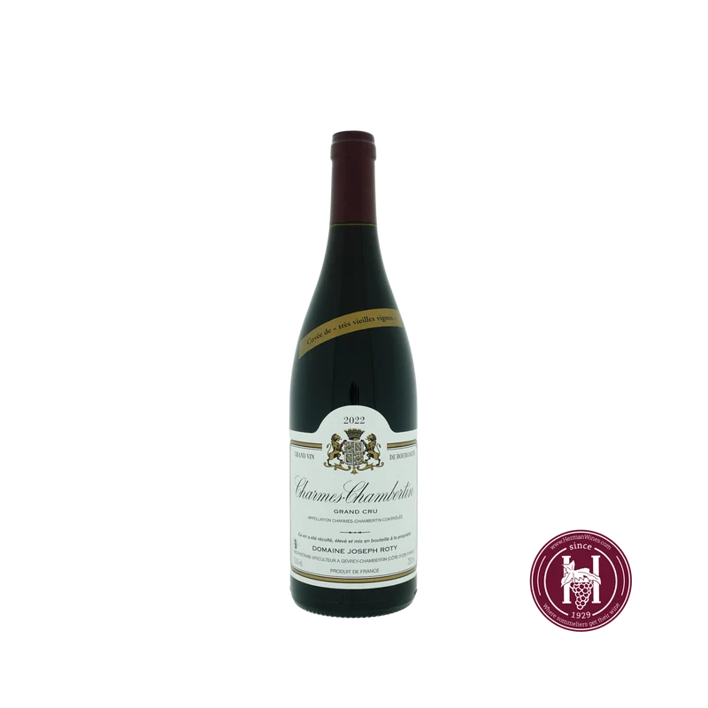 Charmes Chambertin G.C. cuvee de TVV - Domaine Joseph Roty - 2022 - 0.75 L - Frankrijk - Bourgogne - Rood