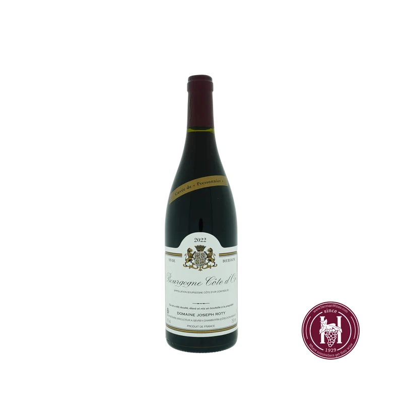 Bourgogne Cote d'Or cuvee de Pressonnier - Domaine Joseph Roty - 2022 - 0.75 L - Frankrijk - Bourgogne - Rood