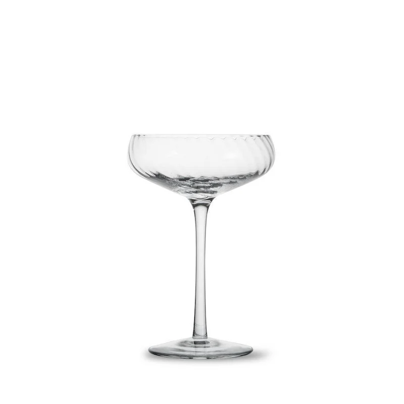 Champagneglazen Opacity clear (set van 2)