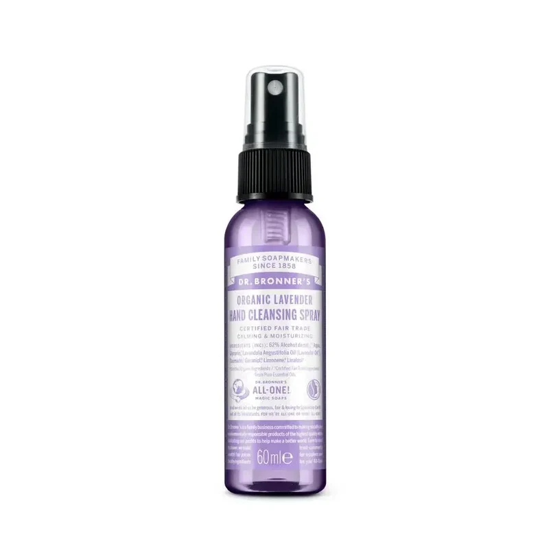Dr Bronners Hand hygiene spray lavendel 60 ml