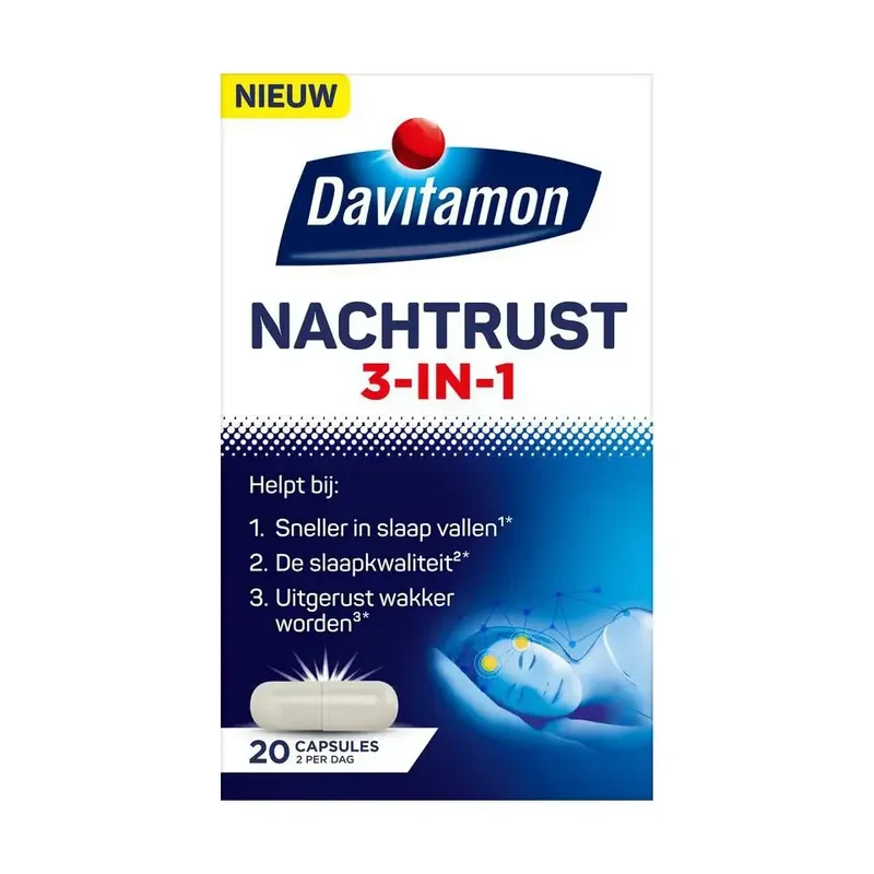 Davitamon Nachtrust 3-in-1 20 capsules