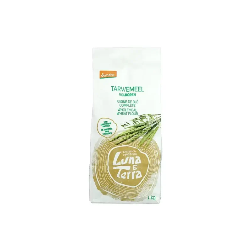 Luna E terra Tarwemeel volkoren 1 kg