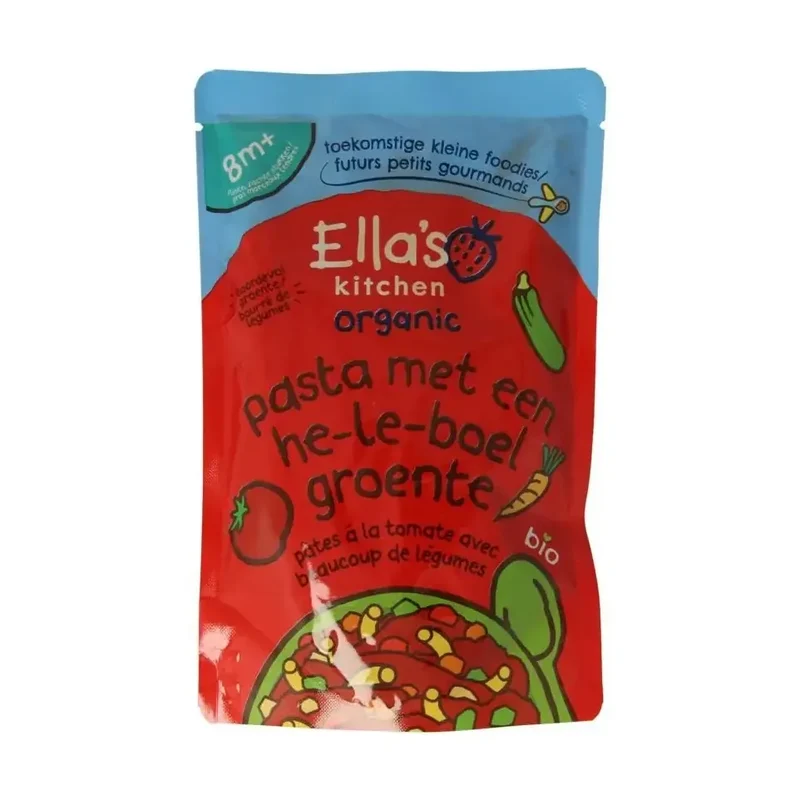 Ella's Kitchen Pasta met heleboel groente 8+ 190 gram