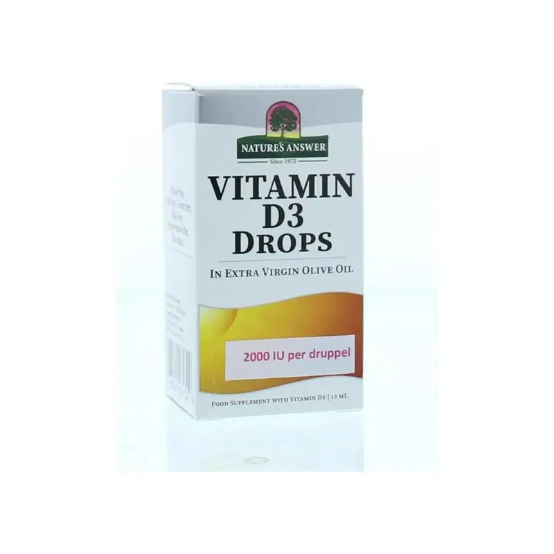 Natures Answer Vitamine D3 50 mcg per druppel 15 ml