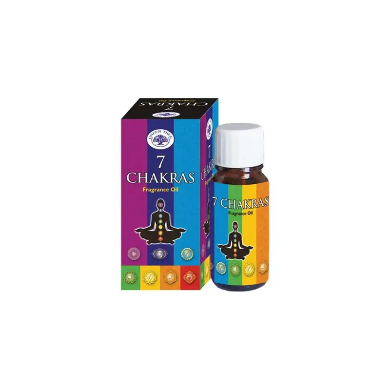 Green Tree Geurolie 7 chakras 10 ml