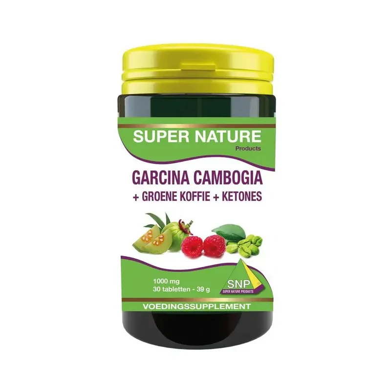 SNP Garcinia + groene koffie + ketones 30 tabletten