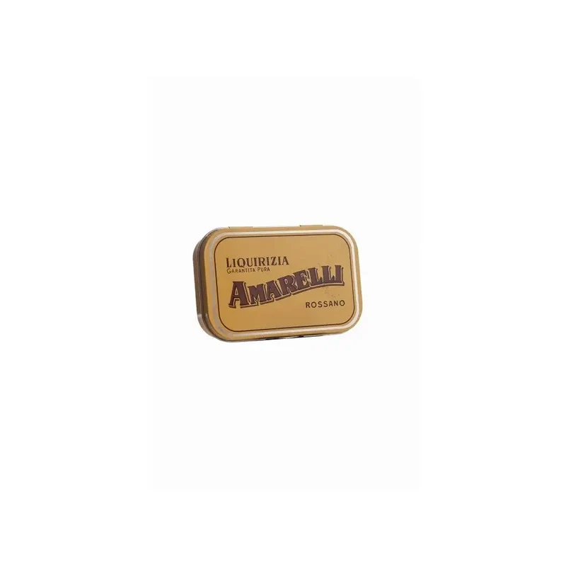 Amarelli Laurierdrop blikje brokken puur 40 gram