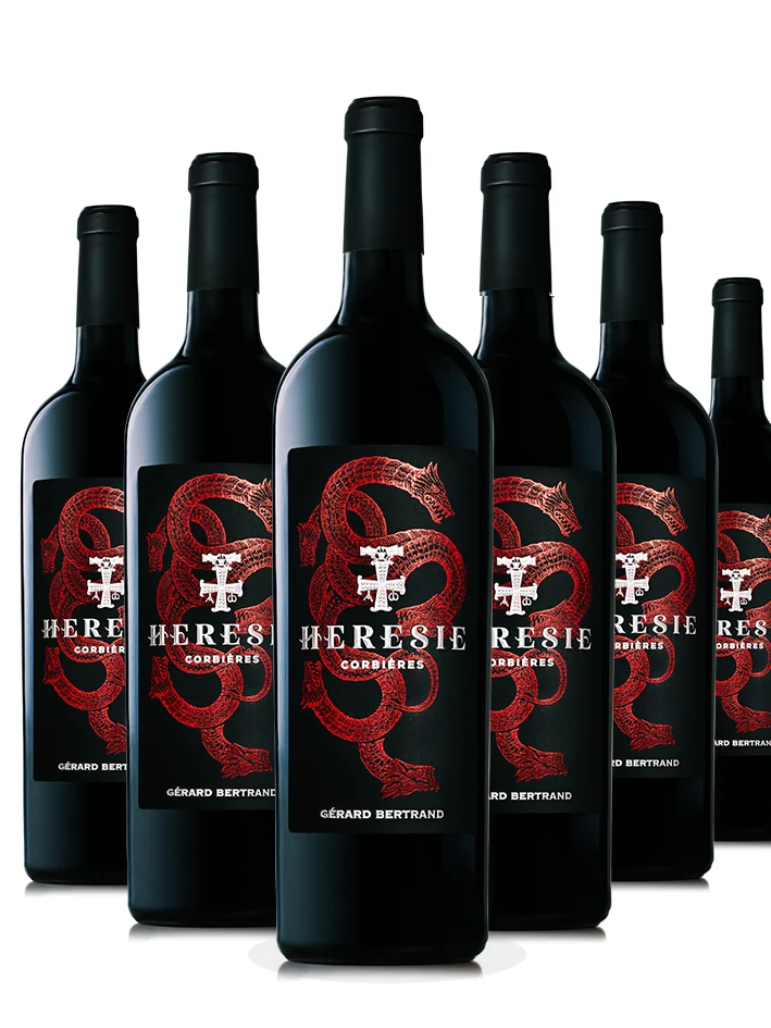 Hérésie AOP Corbières 2022 – Lot 6 Bouteilles 75cl vin rouge