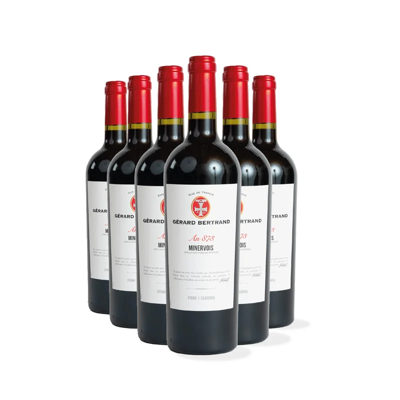 Héritage "An 873" AOP Minervois 2022 – Lot 6 Bouteilles 75cl vin rouge