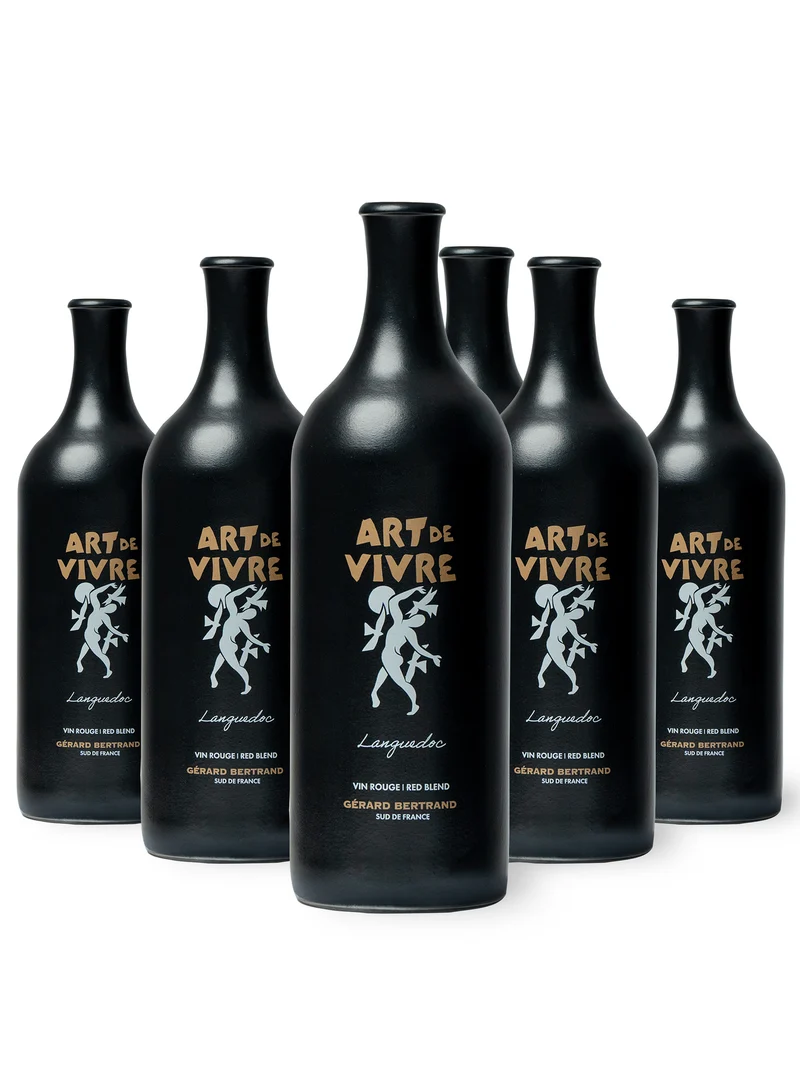 Art de Vivre AOP Languedoc 2022 – lot de 6 bouteilles 75cl vin rouge
