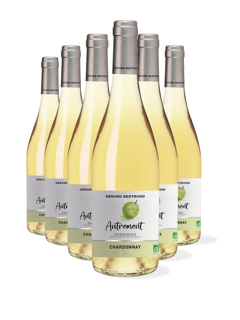 Autrement Chardonnay IGP Pays d'Oc 2025 – Lot 6 bouteilles 75cl vin blanc