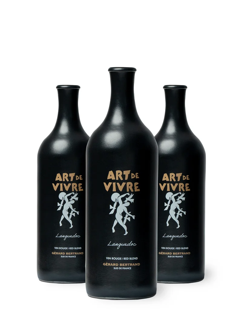 Art de Vivre AOP Languedoc 2022 – Lot 3 Bouteilles 75cl vin rouge