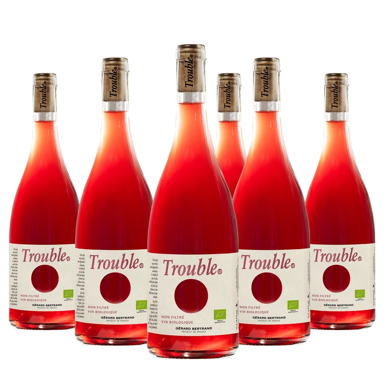 Trouble xp Non Filtré Rouge Vin de France 2024 – Lot 6 Bouteilles 75cl vin blanc